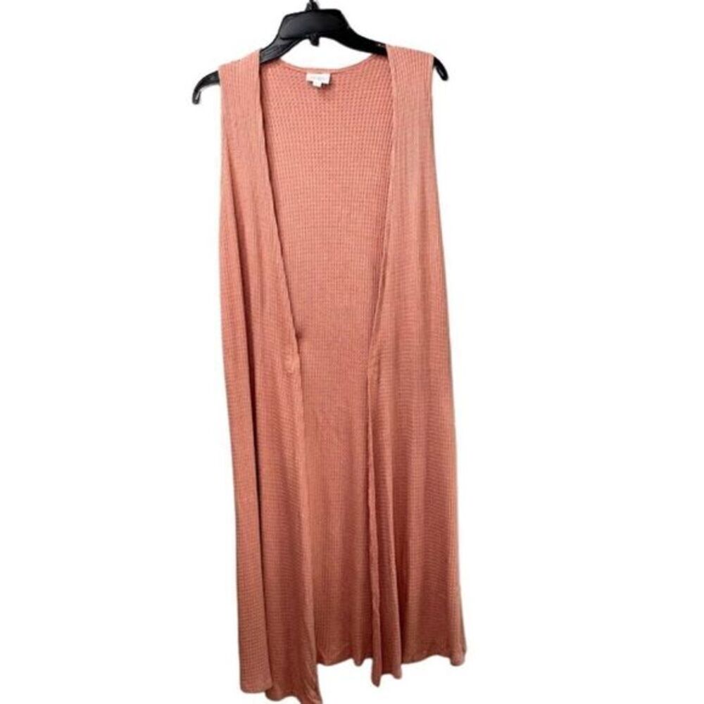 LuLaRoe Joy Cardigan Waffle Knit Dusty Rose XS‎